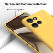 Yellow Liquid Silicone Phone Case for Motorola Edge 50 Neo/S50 - 4