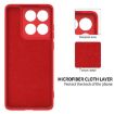 Motorola Edge 60 Fusion/Edge 60 Red Silicone Dropproof Case - 6