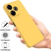 Redmi 13x 4G Yellow Silicone Dropproof Full Coverage Case - 2