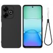 Redmi 13x 4G Black Liquid Silicone Dropproof Phone Case - 1