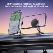 Yesido C210 Black Magnetic Double Ball Car Holder - 5