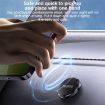 Yesido C211 Black Round Magnetic Car Holder - 4