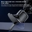Yesido C308 15W MagSafe Car Magnetic Charger Holder (Black) - 5