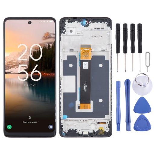 TCL 40 NxtPaper 4G OEM LCD Screen Digitizer with Frame Assembly - 1