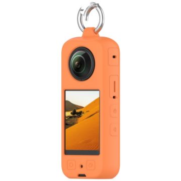 Insta360 X3 Orange Silicone Protective Case - Portable - 1