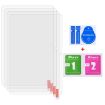 Pixus Line/ZZB ZB10 10.1 25pcs Tempered Glass 9H 0.3mm Film - 2