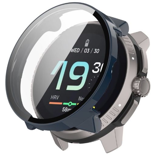 Suunto Race S PC + Tempered Glass Protective Case (Dark Blue) - 1