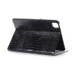 Crocodile Texture Leather Case for iPad Pro 13 2024 (Black) - 6