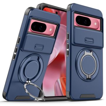 Google Pixel 10/10 Pro Blue Camshield Ring Holder Case - 1