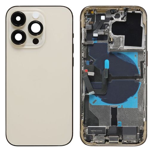 iPhone 14 Pro Gold Battery Back Cover Assembly, US Version - 1