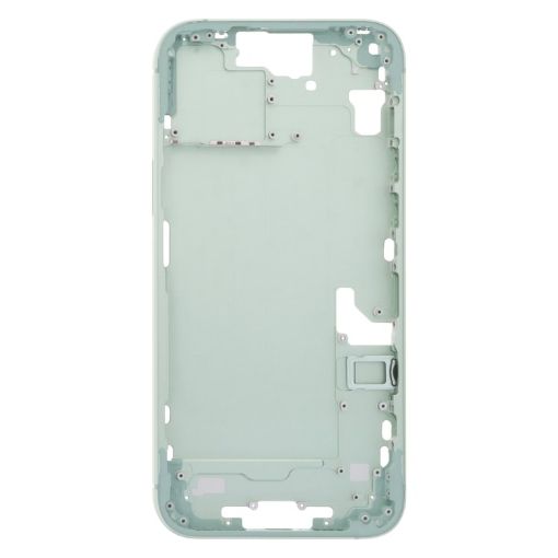For iPhone 15 Plus Green Frame Bezel with Keys & Tray, CE EU Version - 1