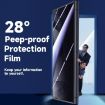 Samsung Galaxy S23 Ultra 5G Privacy Tempered Glass Film (Black) - 2