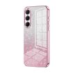 Samsung Galaxy A56 Pink Gradient Glitter Electroplated Case - 1