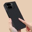Pixel 10 Pro Fold Carbon Fiber Texture Ultra-thin Case (Black) - 4