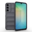 Samsung Galaxy A16 5G Phone Case - Magic Shield TPU + Flannel, Dark Grey - 1