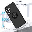 Samsung Galaxy A17 5G Case Q Shadow 1 TPU + PC Ring (Red) - 2
