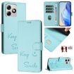 Ulefone Note 18 Ultra 5G Mint Green RFID Leather Phone Case - 1