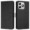 Ulefone Note 18 Ultra 5G Black RFID Leather Phone Case Smile Embossing - 3