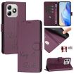 Ulefone Note 18 Ultra 5G Violet RFID Leather Phone Case - 1