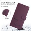 Ulefone Note 14 Violet RFID Leather Case with Smile Embossing - 6
