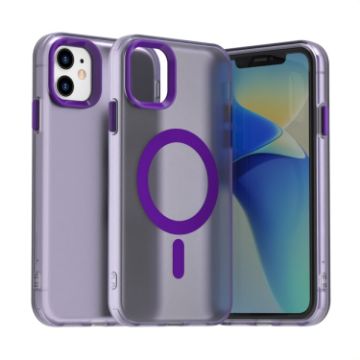 Magsafe Hybrid TPU Phone Case for iPhone 11 - Purple - 1