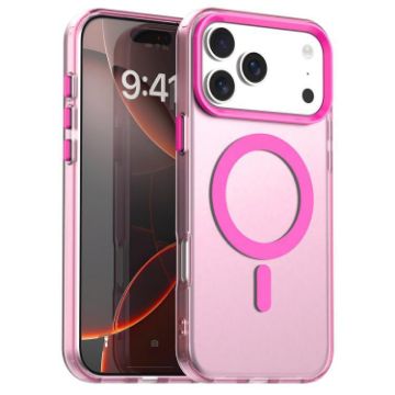iPhone 17 Pro Max Candy Red Magsafe Hybrid TPU Case - 1