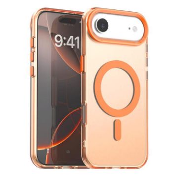 iPhone 17 Air Candy Magsafe Hybrid Orange Case - 1