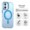 iPhone 17 Blue Candy Magsafe Hybrid PC TPU Case - 4