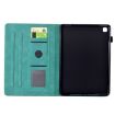 Samsung Galaxy Tab A7 2020 Cats Embossed Leather Case (Light Blue) - 3