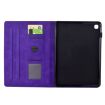 Samsung Galaxy Tab A7 2020 T500 Cats Leather Case (Purple) - 3