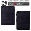 Samsung Galaxy Tab S5e/T720 Cats Embossed Leather Case (Black) - 4
