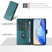 TCL 605/60 SE Peacock Green RFID Leather Phone Case - 3