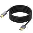 5m USB 2.0 A to B Male Printer Cable for Data Transmission - 1
