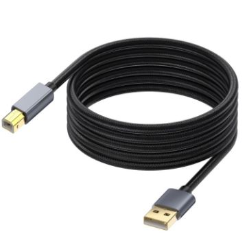 5m USB 2.0 A to B Male Printer Cable for Data Transmission - 1