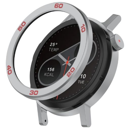 CMF Watch Pro 2 Smart Watch with Silver Red Metal Bezel Frame - 1