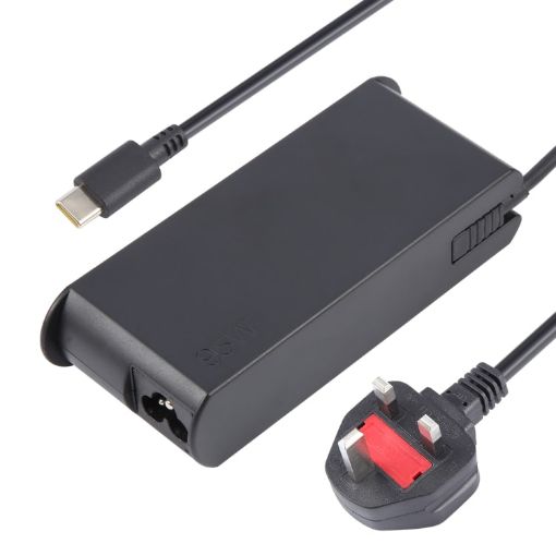 20V 4.75A 95W USB-C Laptop Power Adapter for Lenovo, UK Plug - 1