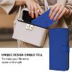 Infinix GT 30 Pro Dark Blue Leather Phone Case with Lanyard - 5