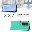 Ulefone Note 17 Pro Green Leather Case with Lanyard - 3