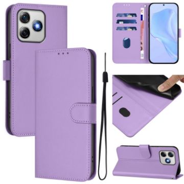 Ulefone Note 18 Ultra Leather Case with Lanyard - Lavender Purple - 1