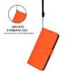 Tecno Camon 40 Premier Orange Leather Case with Lanyard - 6