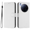 Tecno Camon 40 Premier White Leather Case with Lanyard - 2