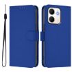 OPPO A5X Leather Phone Case with Lanyard, Dark Blue (4G/5G) - 2