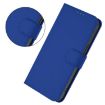 OPPO A5X Leather Phone Case with Lanyard, Dark Blue (4G/5G) - 4