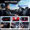 Wired to Wireless CarPlay USB Adapter for Android, Square (Black) - 3
