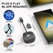 USB Interface Wired to Wireless CarPlay Adapter, Carbon Fiber Square - 5