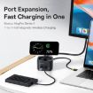 Baseus MagPro II 7-in-1 HUB Docking Station & 15W Wireless Charger - 2