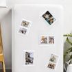 5pcs 6" Magnetic Picture Photo Bag Album Frame - White - 1