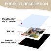 5pcs 6" Magnetic Picture Photo Bag Album Frame - White - 5