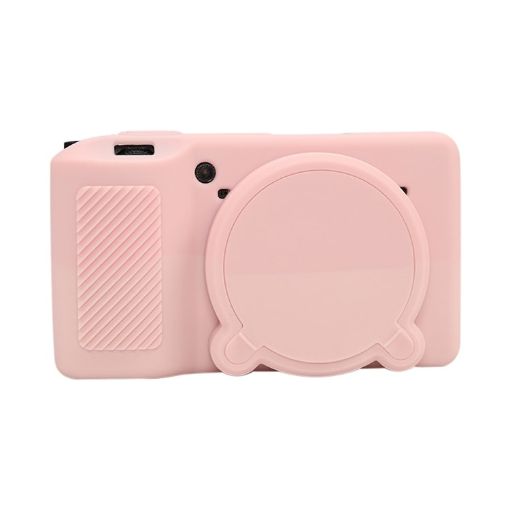 Ricoh GR III Soft Silicone Case - Sweet Smoke Pink - 1