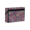 IQOS Electronic Cigarette Leather Storage Box - Cashew Flower Purple - 3